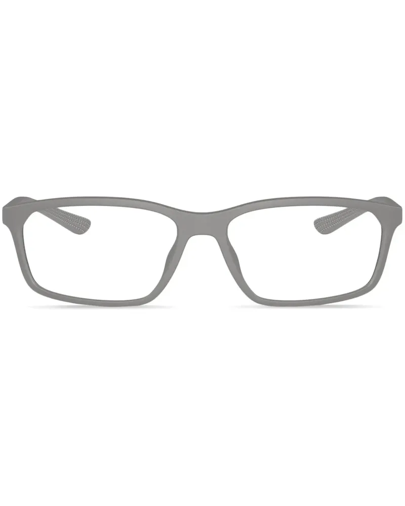 Armani Exchange Brille mit eckigem Gestell - Grau Grau