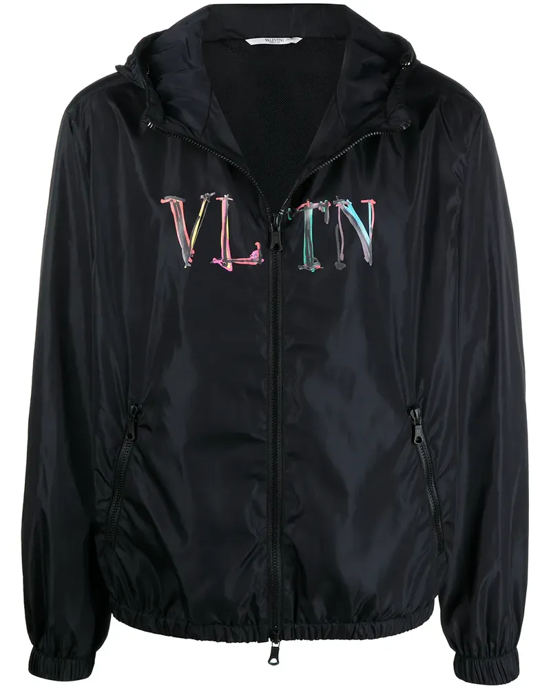 Valentino Garavani VLTN Kapuzenjacke - Blau Blau
