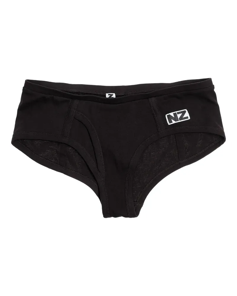 Natasha Zinko Slip aus Baumwolle - Schwarz Schwarz