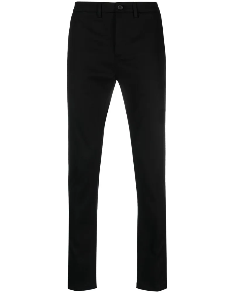 Department 5 Chino mit Logo-Patch - Schwarz Schwarz