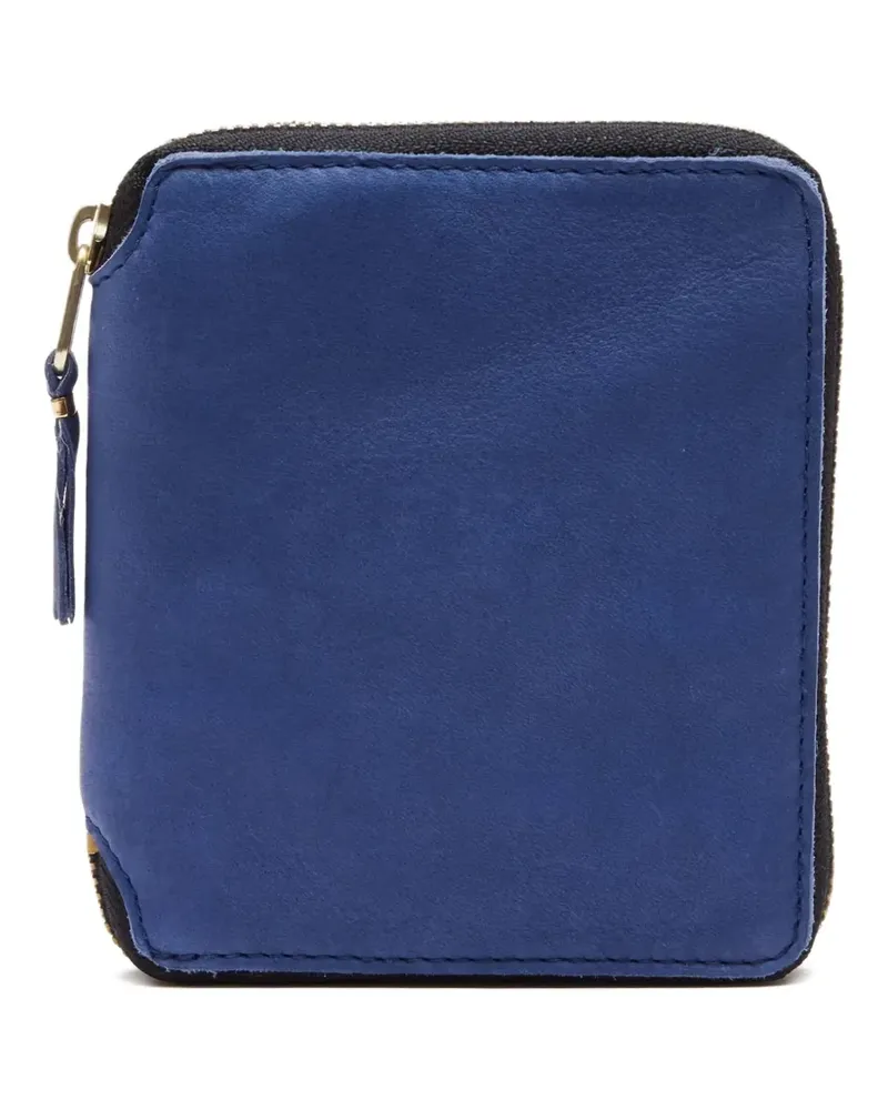 Comme des Garçons Ausgeblichenes Portemonnaie - Blau Blau