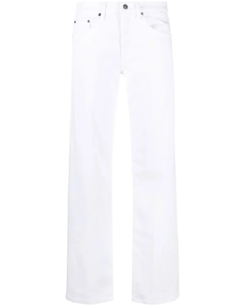 Dondup Sara Straight-Leg-Jeans - Weiß Weiß