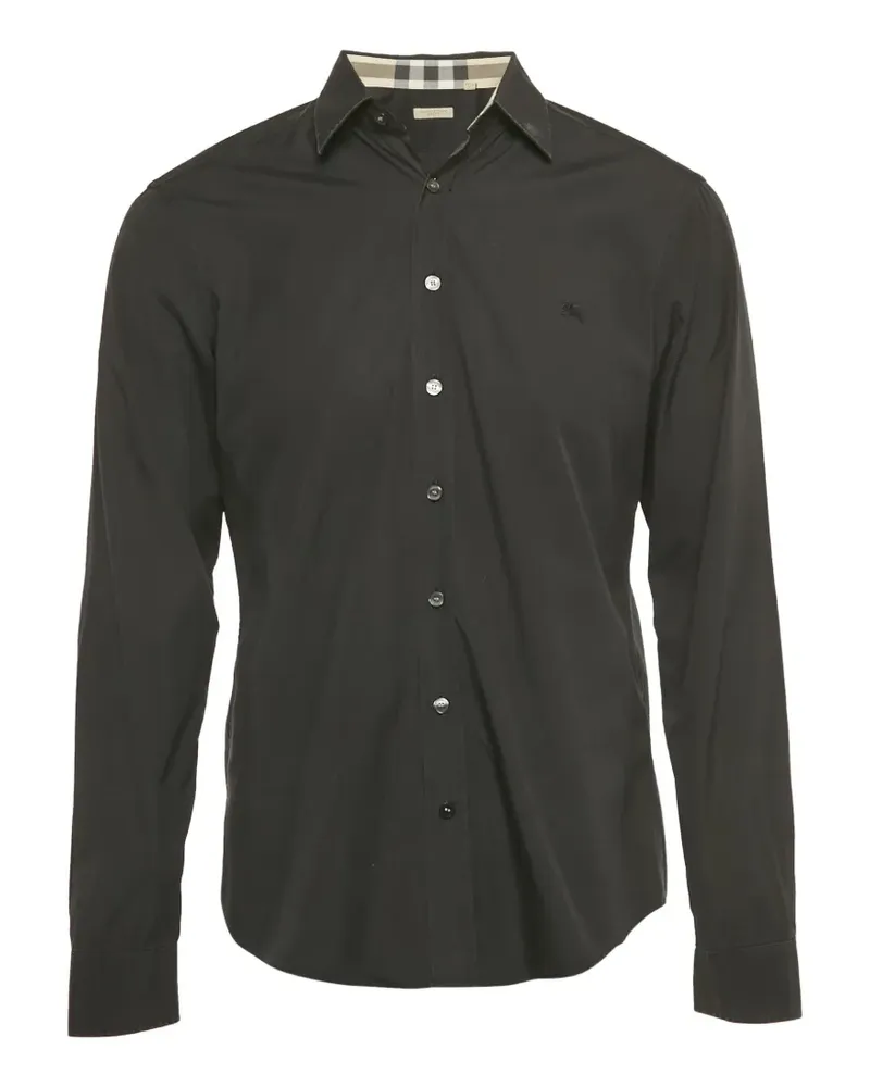 Burberry button-fastening shirt - Schwarz Schwarz