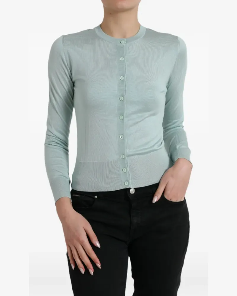 Dolce & Gabbana Cardigan mit rundem Ausschnitt - Blau Blau