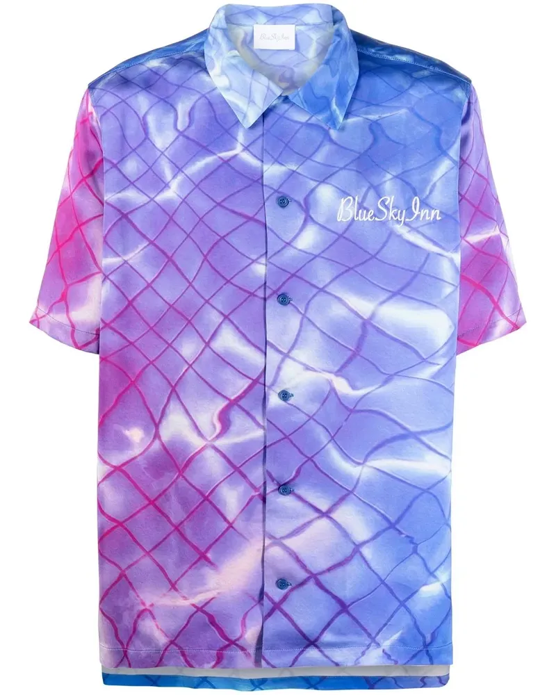 Blue Sky Inn T-Shirt mit grafischem Print - Violett Violett