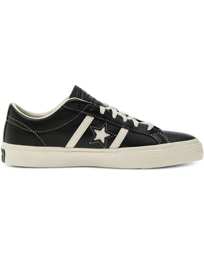 Converse Sneakers aus Leder - Schwarz Schwarz
