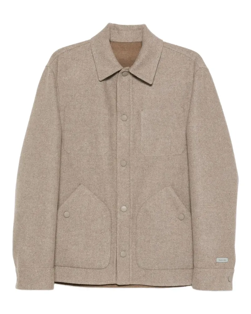 Canali Klassische Jacke - Braun Braun