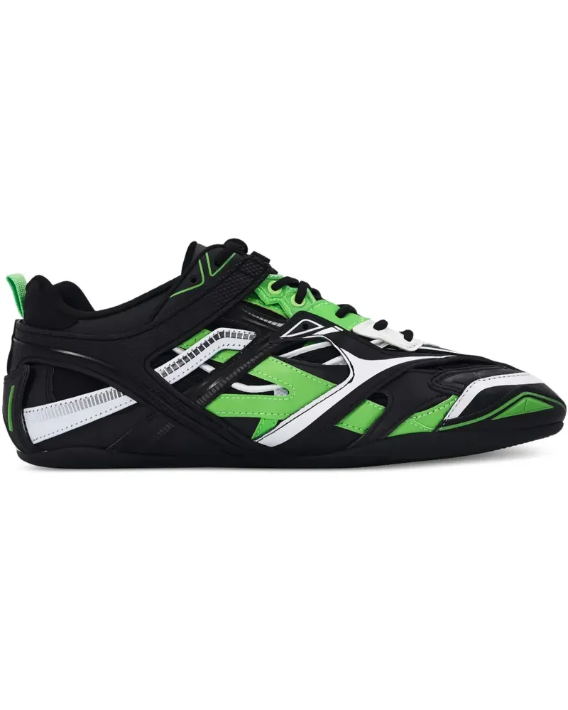 Balenciaga Drive Sneakers mit Kontrasteinsätzen - Schwarz Schwarz