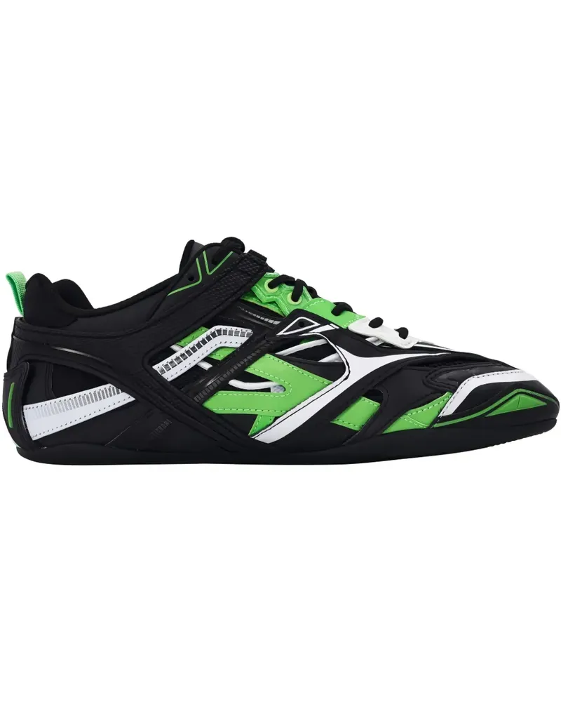 Balenciaga Drive Sneakers mit Kontrasteinsätzen - Schwarz Schwarz