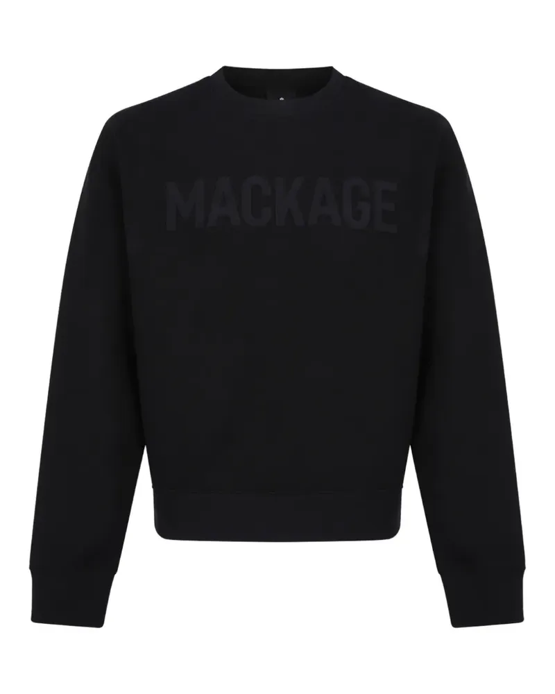 Mackage logo-print sweater - Schwarz Schwarz