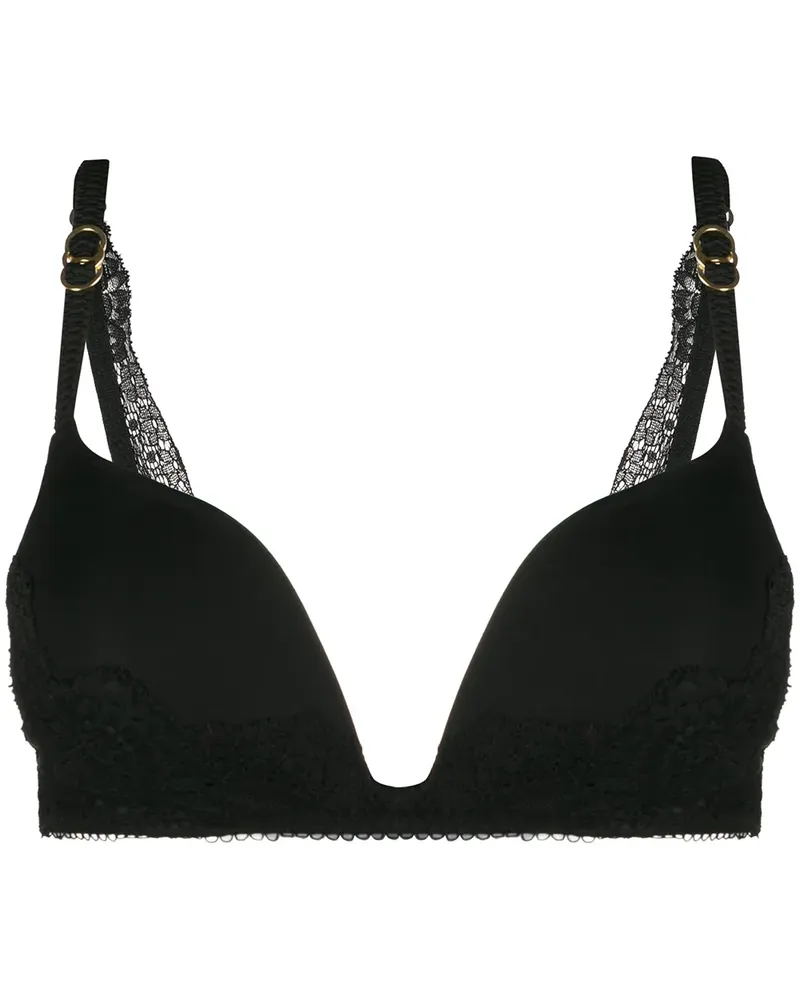Stella McCartney Gepolsterter BH mit Spitze - Schwarz Schwarz