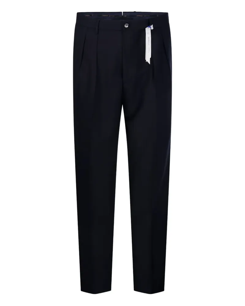Biagio Santaniello Hose mit Falten - Blau Blau