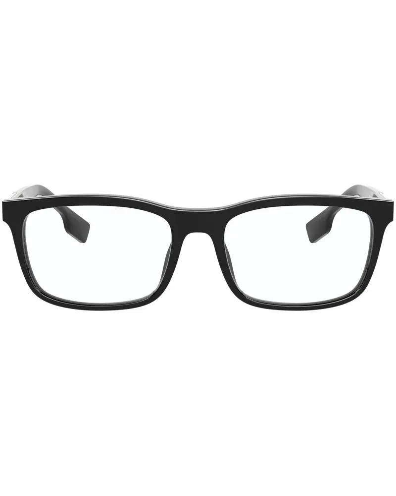 Burberry Brille mit eckigem Gestell - Schwarz Schwarz
