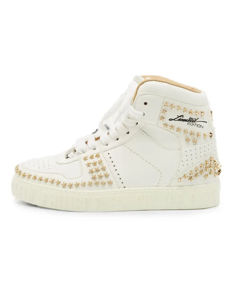 Philipp Plein Notorious studded sneakers - Weiß Weiß