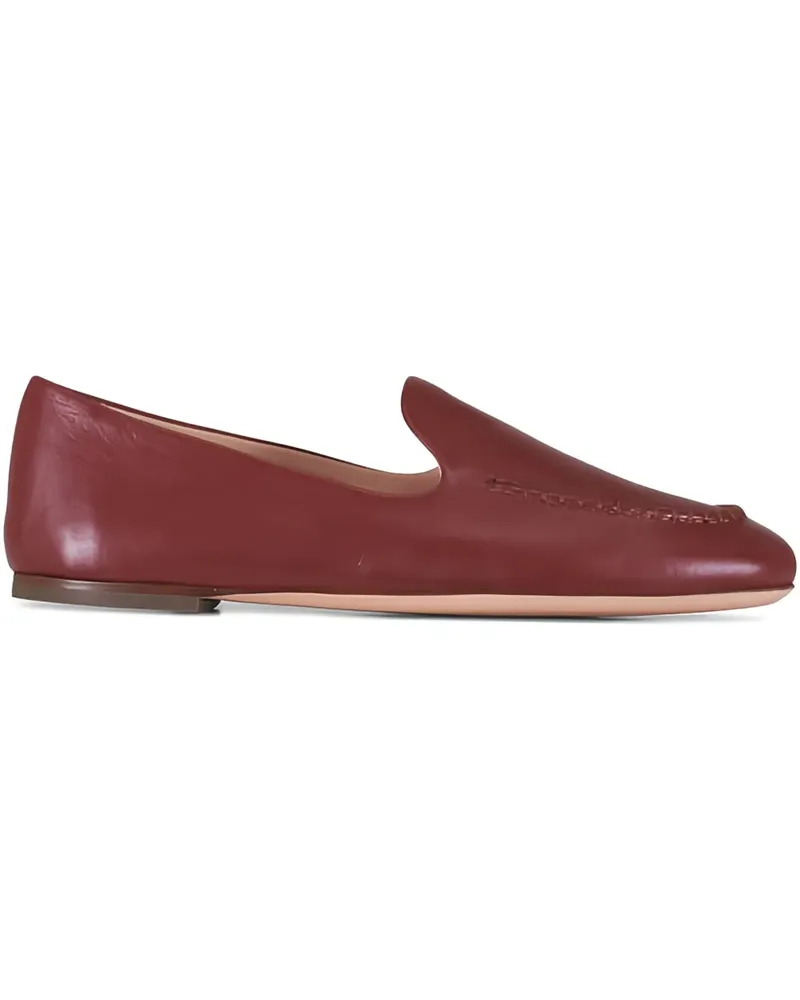 Attilio Giusti Leombruni Amelia Loafer mit Ziernaht - Braun Braun