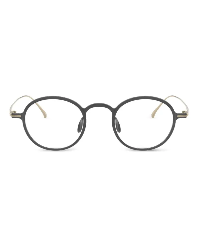 Giorgio Armani Brille mit rundem Gestell - Gold Gold