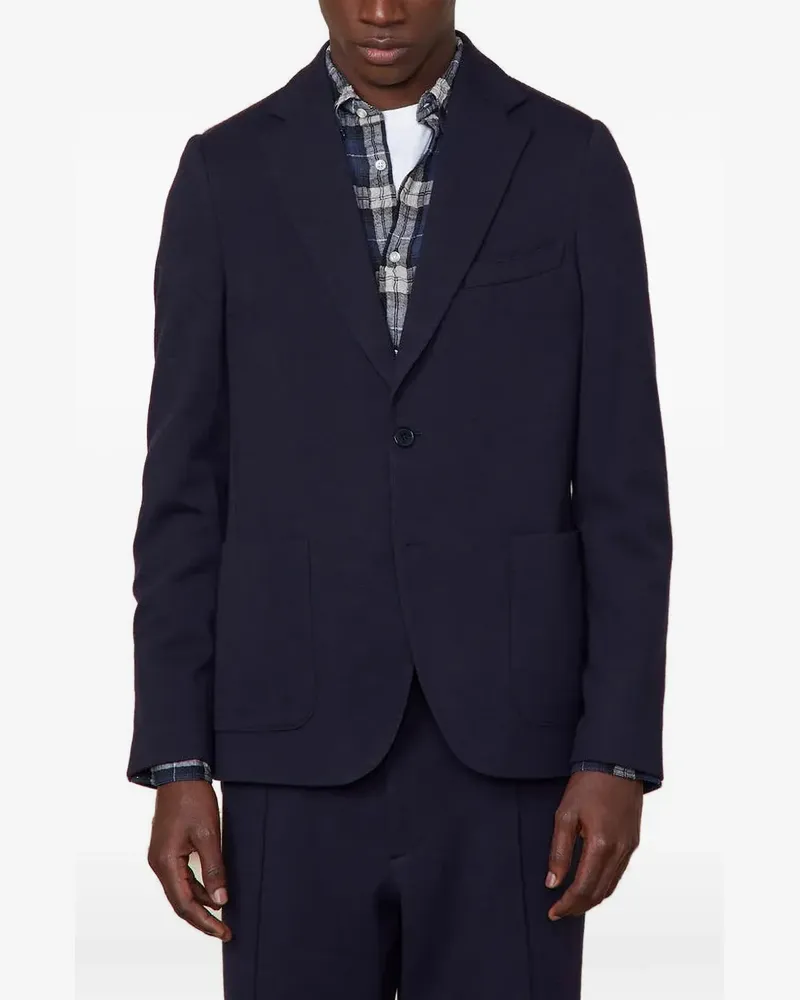Officine Generale Arthus single-breasted jacket - Blau Blau