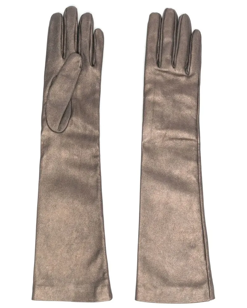 Brunello Cucinelli Lange Handschuhe - Grün Grün