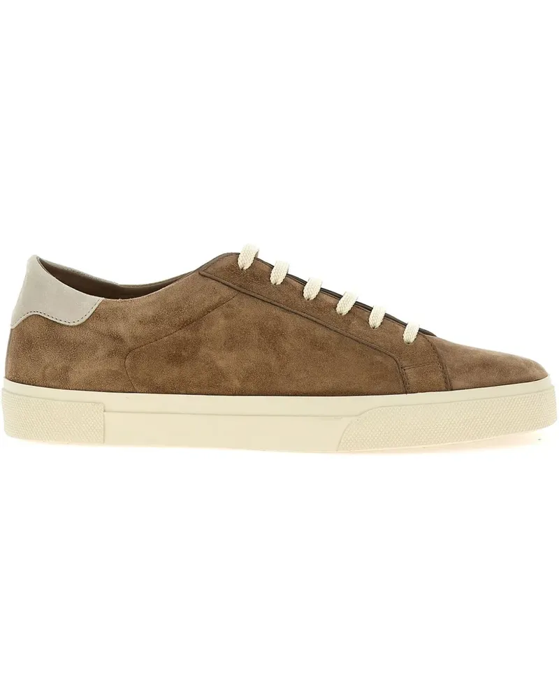 Brunello Cucinelli Sneakers aus Wildleder - Braun Braun
