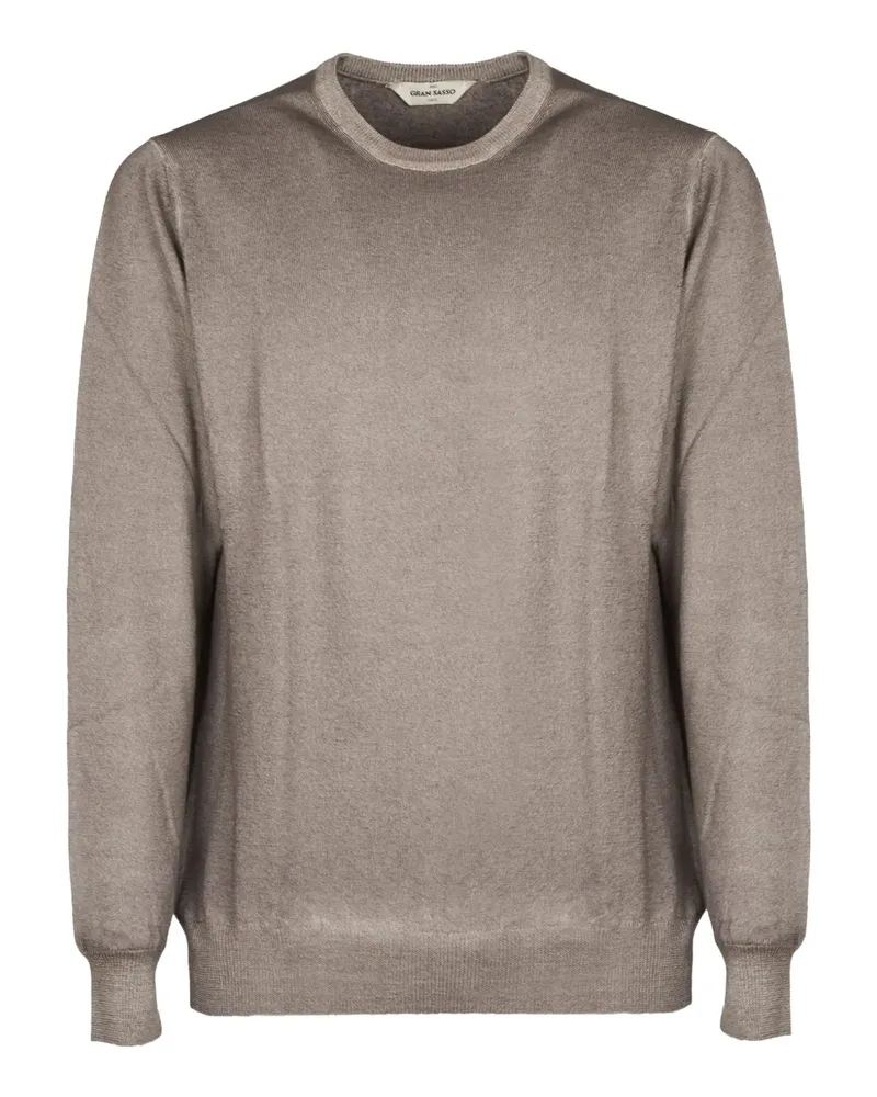 La Fileria Pullover mit Rundhalsausschnitt - Grau Grau