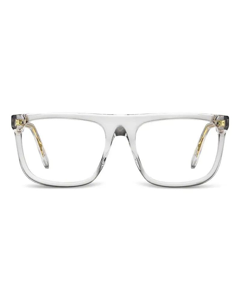 Marc Jacobs Brille mit eckigem Gestell - Weiß Weiß