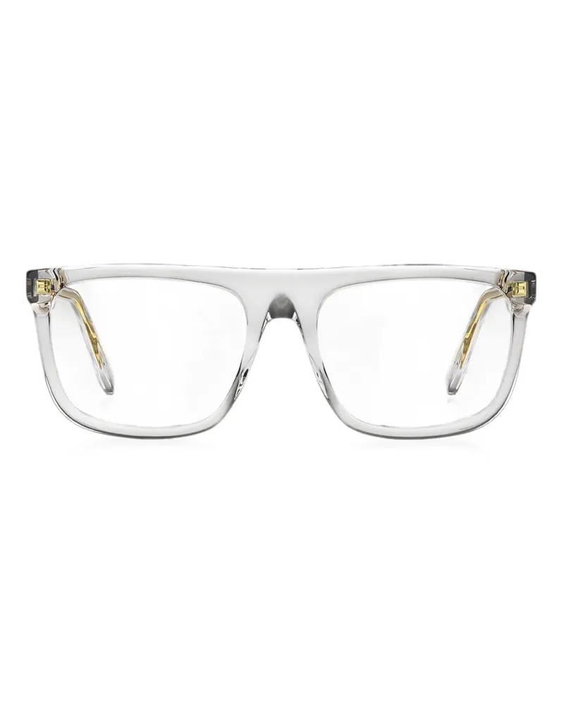Marc Jacobs Brille mit eckigem Gestell - Weiß Weiß