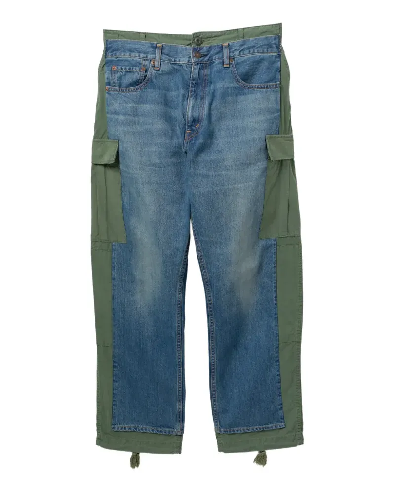 Junya Watanabe x Levi Cargohose - Blau Blau