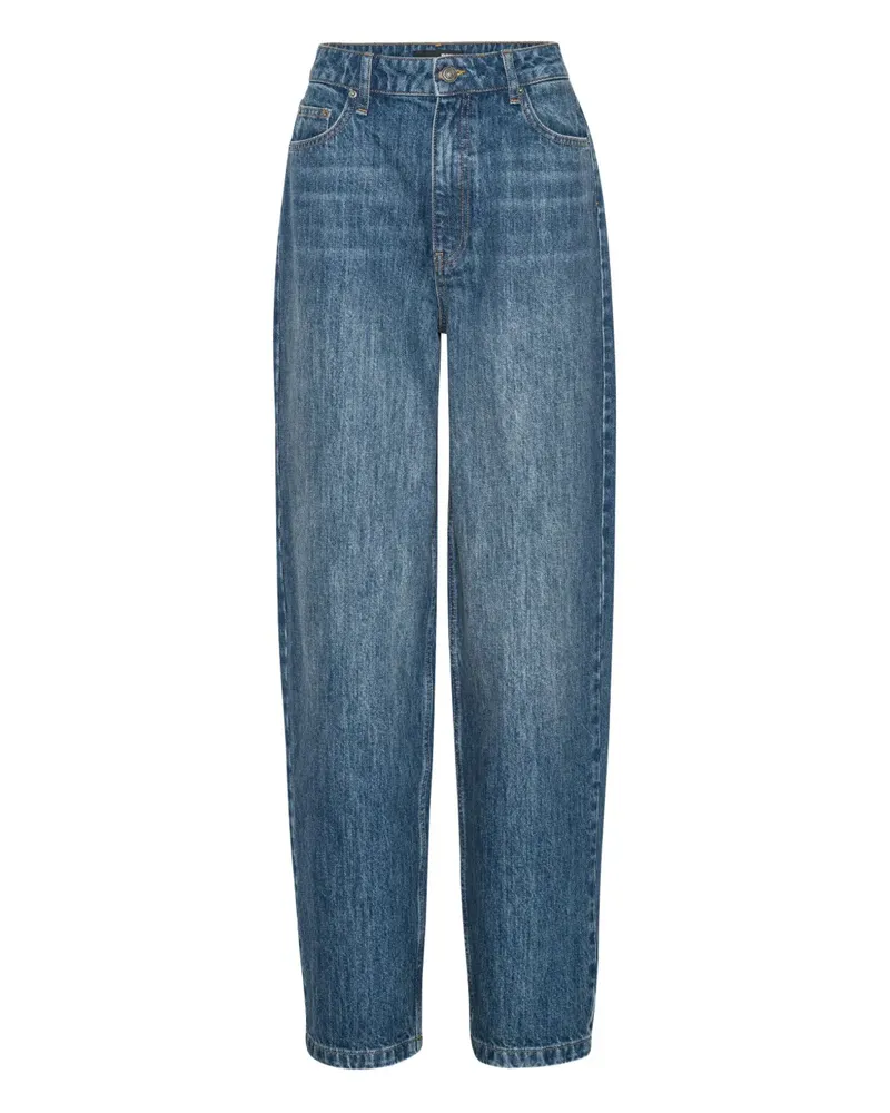 ROTATE Birger Christensen Weite Five-Pocket-Jeans - Blau Blau