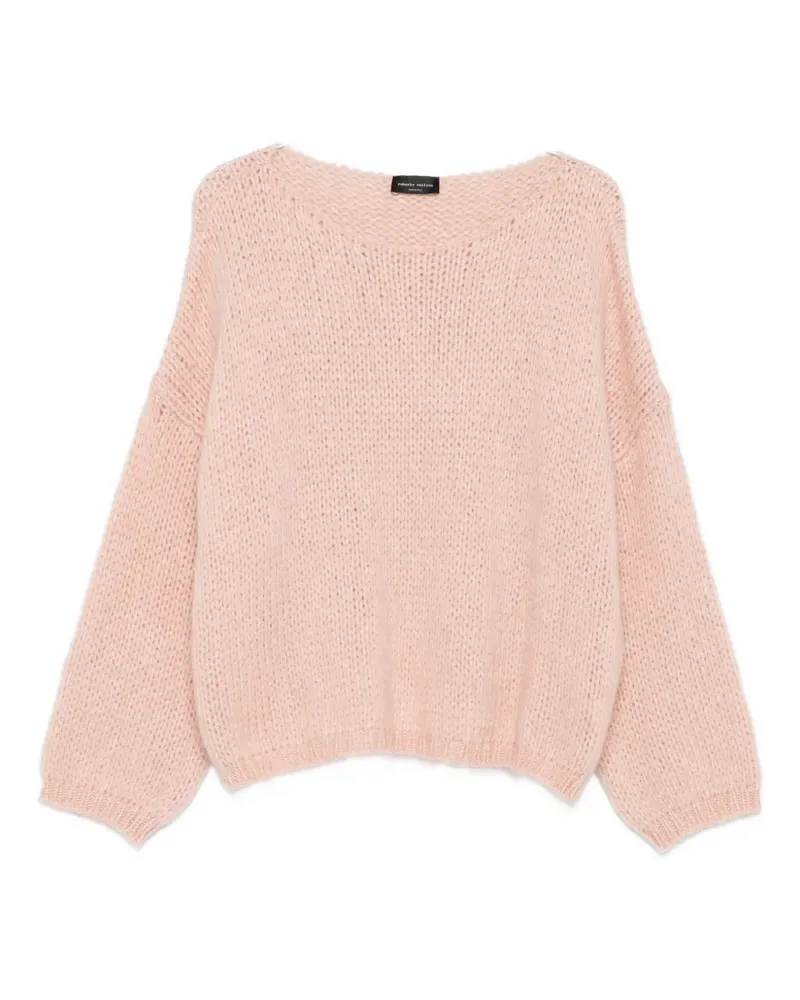 Roberto Collina Grob gestrickter Pullover - Rosa Rosa