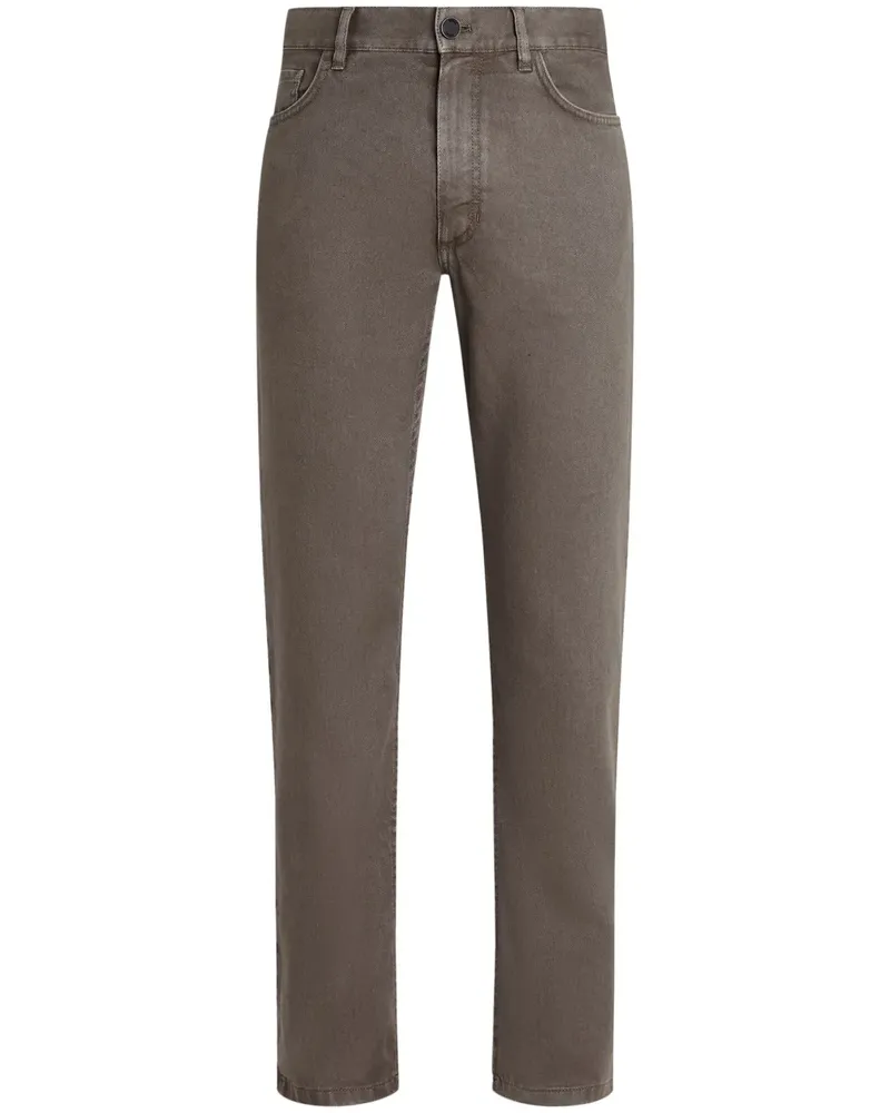 Ermenegildo Zegna Roccia Jeans - Braun Braun