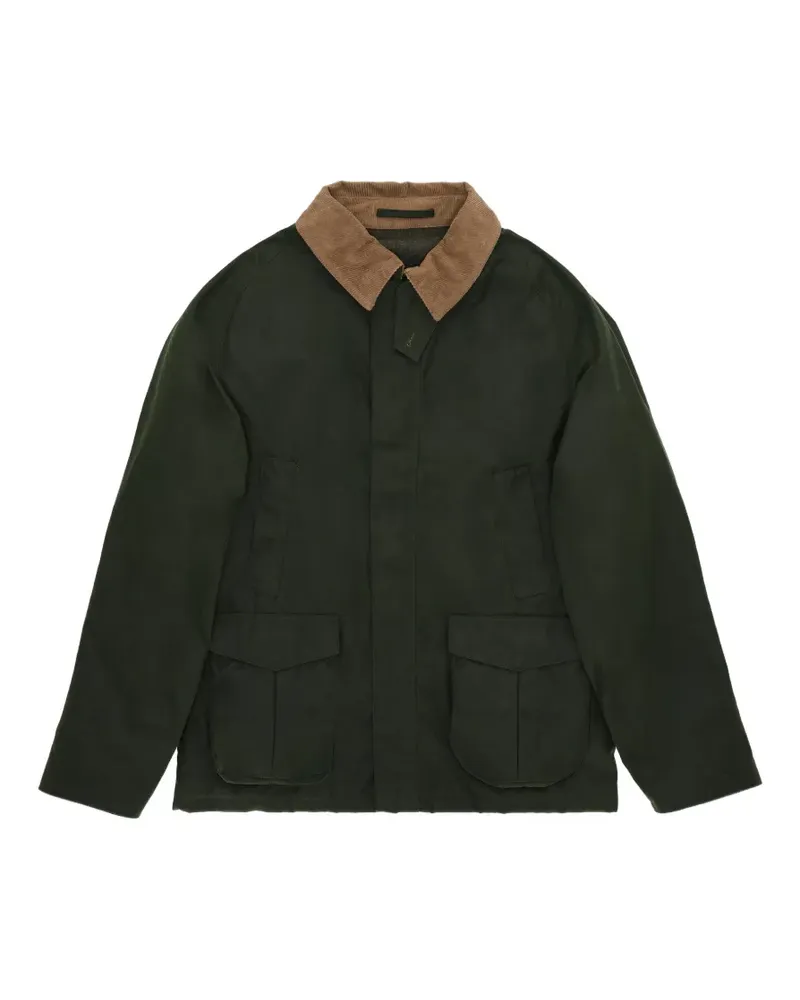 Fortela velvet collar bristol jacket - Grün Grün