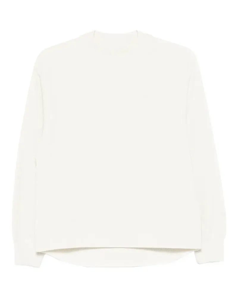 Goldwin Langarmshirt mit Stehkragen - Weiß Weiß