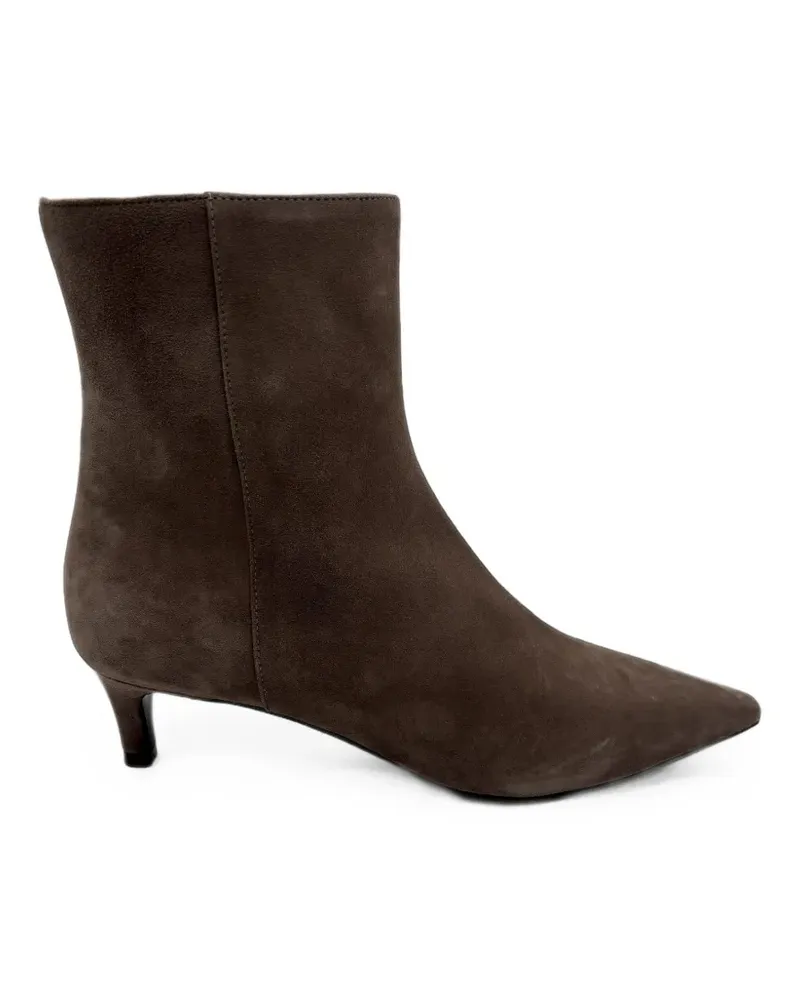 FESTA Milano Samy pointed-toe ankle boots - Braun Braun