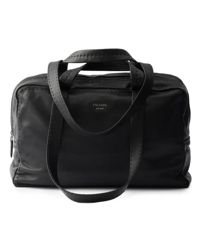 Prada nappa leather work bag - Schwarz Schwarz
