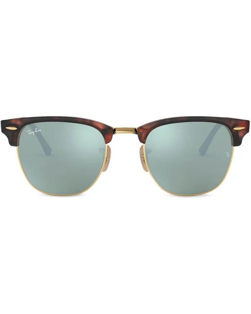 Ray Ban Clubmaster' Sonnenbrille - Silber Silber