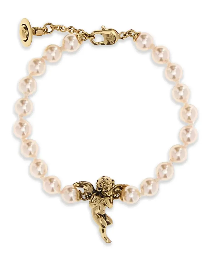 Vivienne Westwood Putti Perlenarmband - Gold Gold