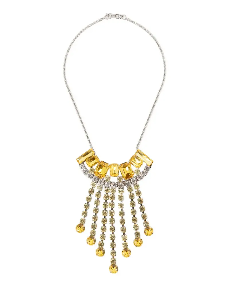 Dries van Noten Statement Halskette - Silber Silber