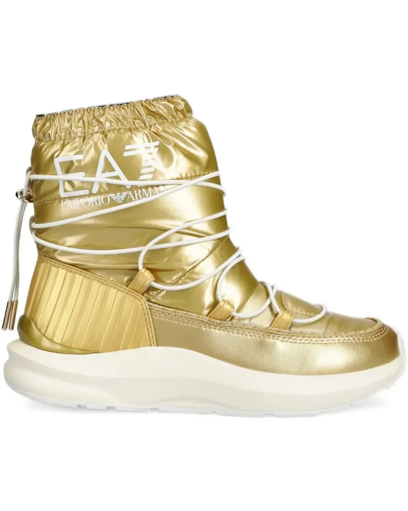 EA7 Stiefeletten im Metallic-Look - R369 GOLD R369