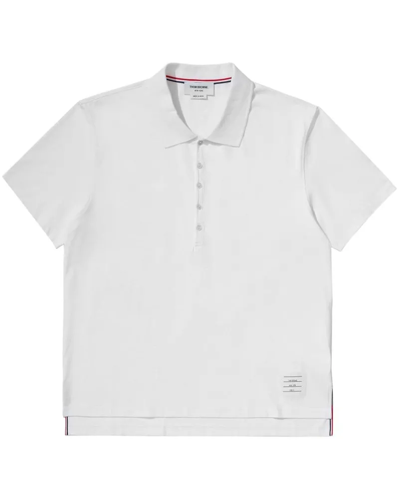 Thom Browne Klassisches Poloshirt - Weiß Weiß