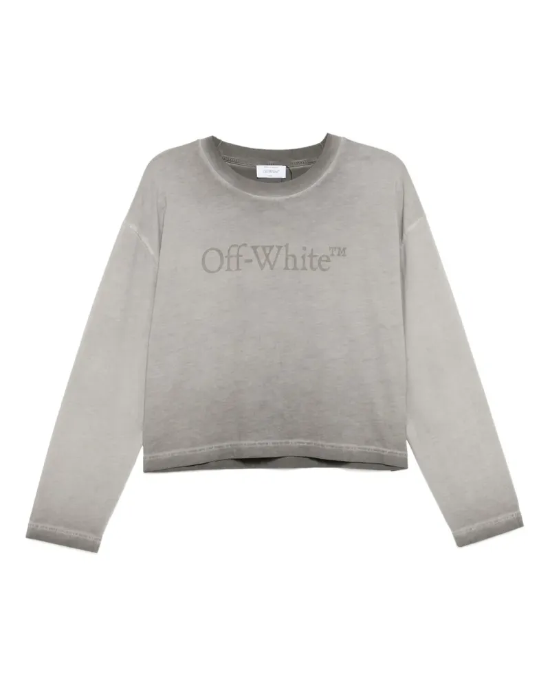 OFF-WHITE Laundry T-Shirt - Grau Grau