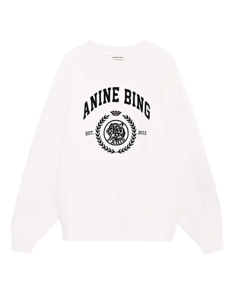 Anine Bing Sweatshirt mit Logo-Print - Nude Nude