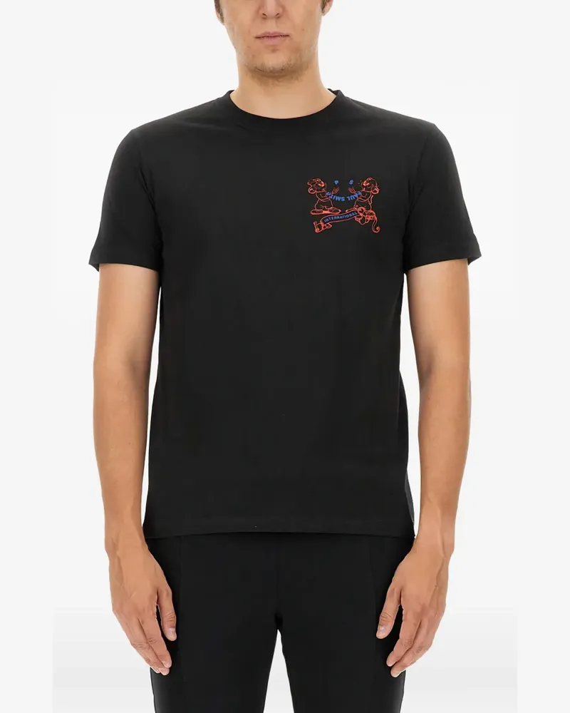 Paul Smith T-Shirt mit grafischem Print - Schwarz Schwarz