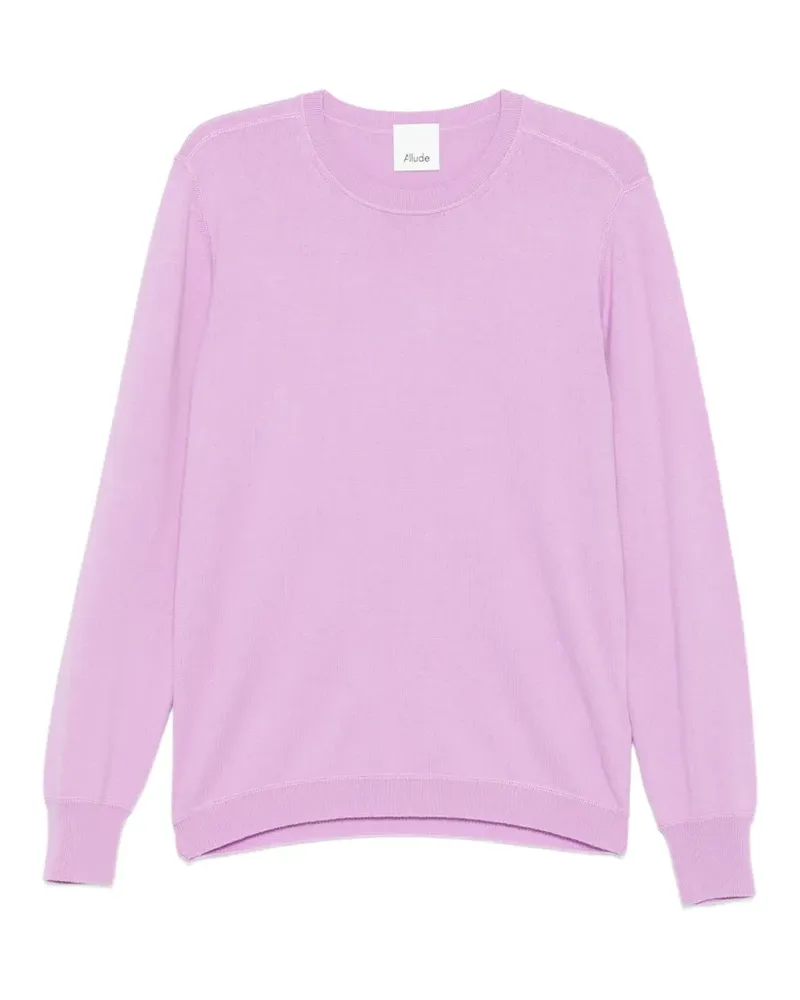 ALLUDE H Pullover - Violett Violett