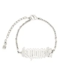 Dsquared2 Armband mit Logo-Anhänger Silber