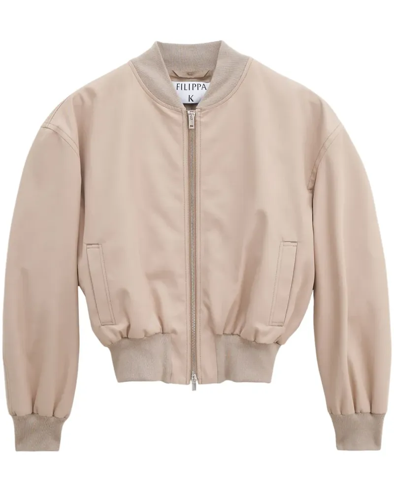 Filippa K Klassische Bomberjacke - Nude Nude