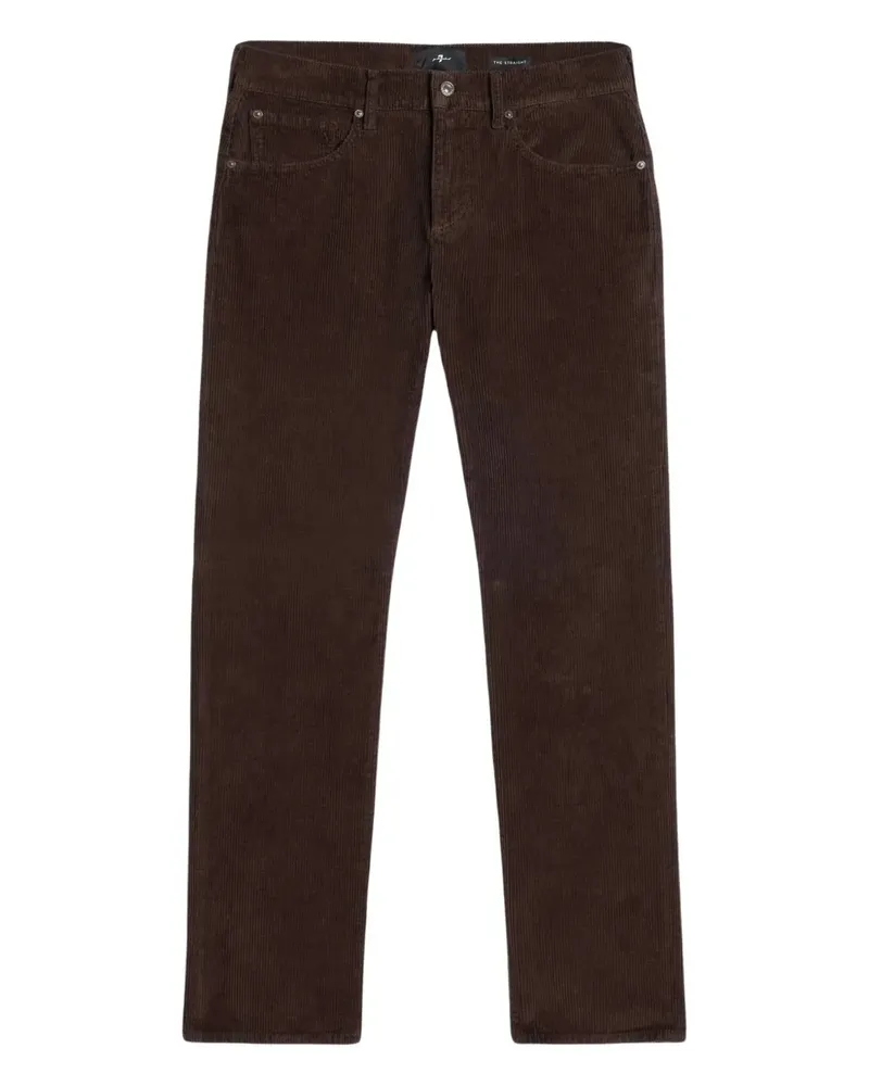 7 for all mankind Klassische Cord-Jeans - Braun Braun