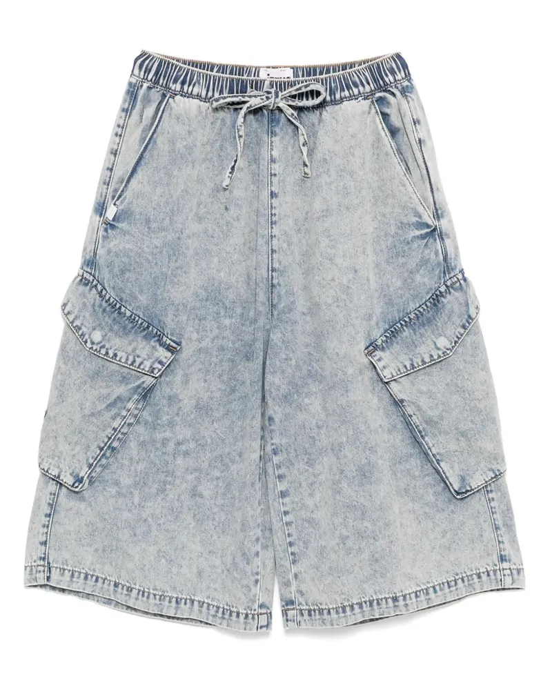 Izzue Klassische Cargo-Shorts - Blau Blau