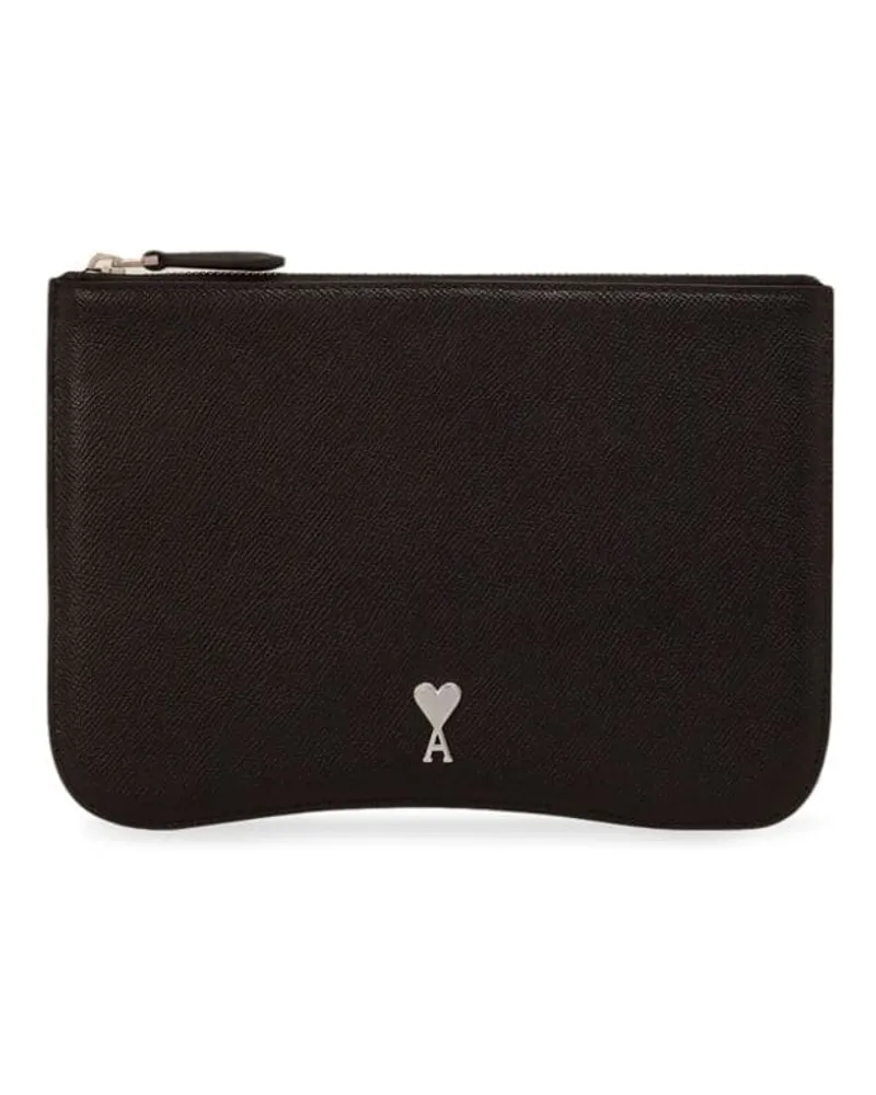 AMI Paris Paris Paris Clutch Schwarz