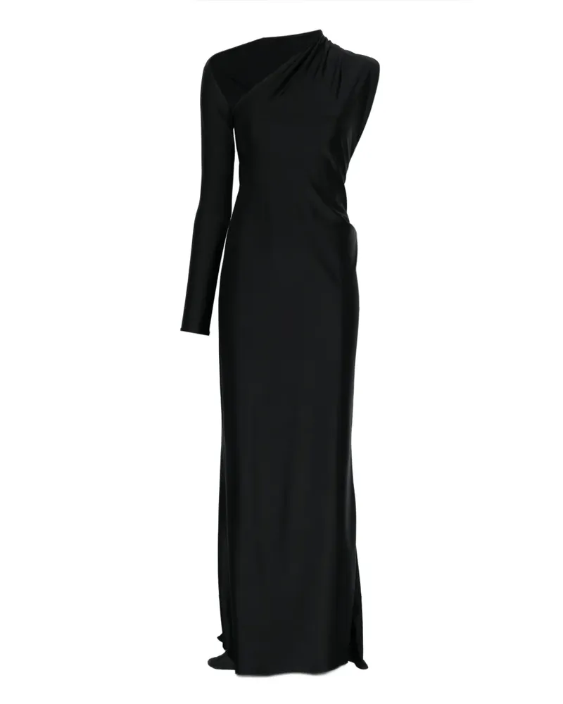 ATU Body Couture one-shoulder cut-out maxi dress - Schwarz Schwarz