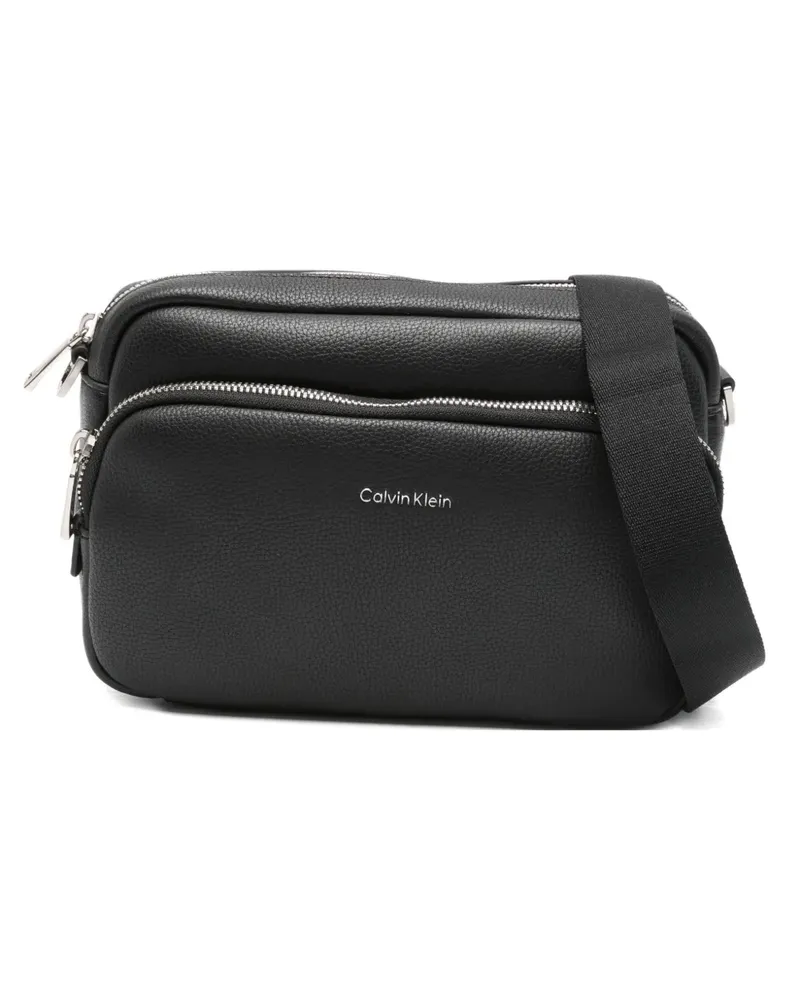 Calvin Klein Umhängetasche mit Logo - Schwarz Schwarz